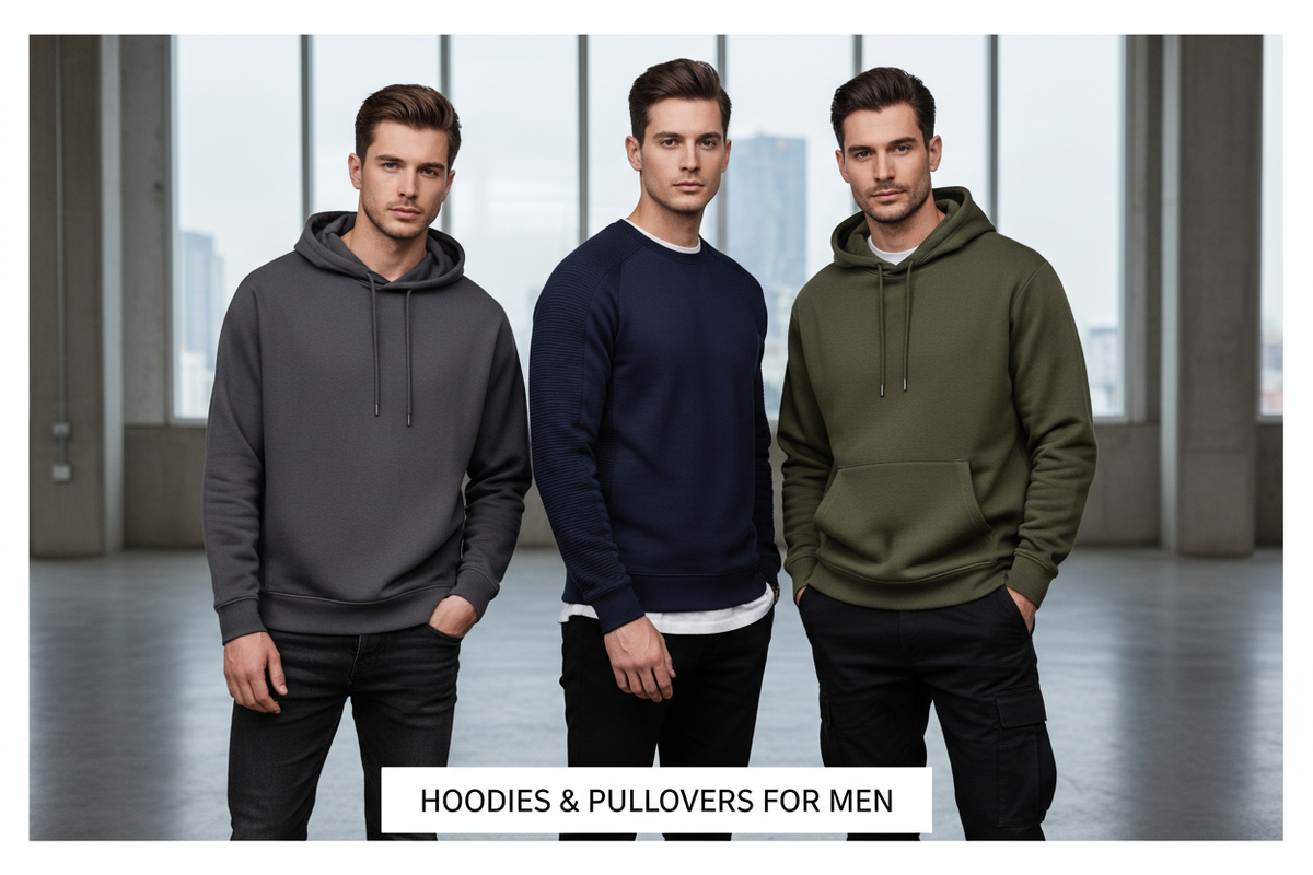 Hoodies & Pullovers for Men