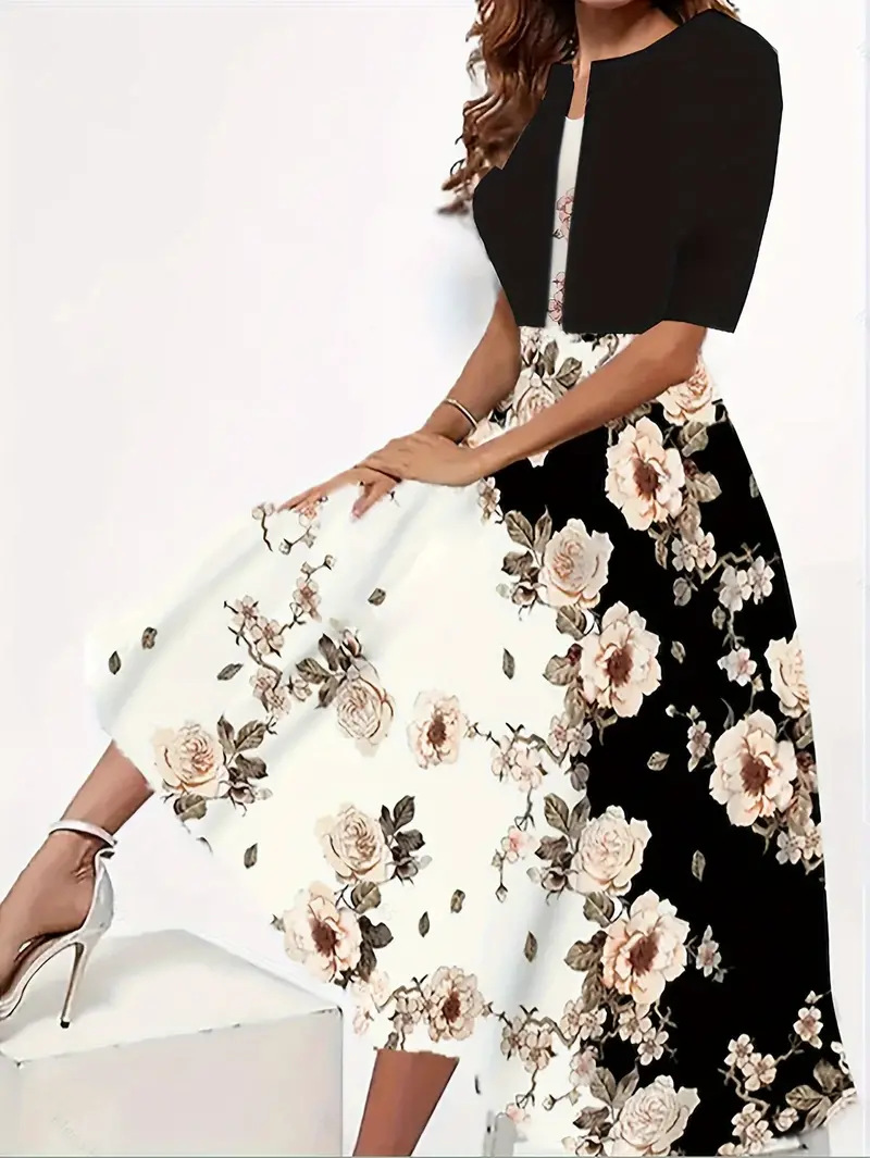 ZOFFIA Hochwertiges Modekleid Zweiteiliges Set | Inna Mode®️