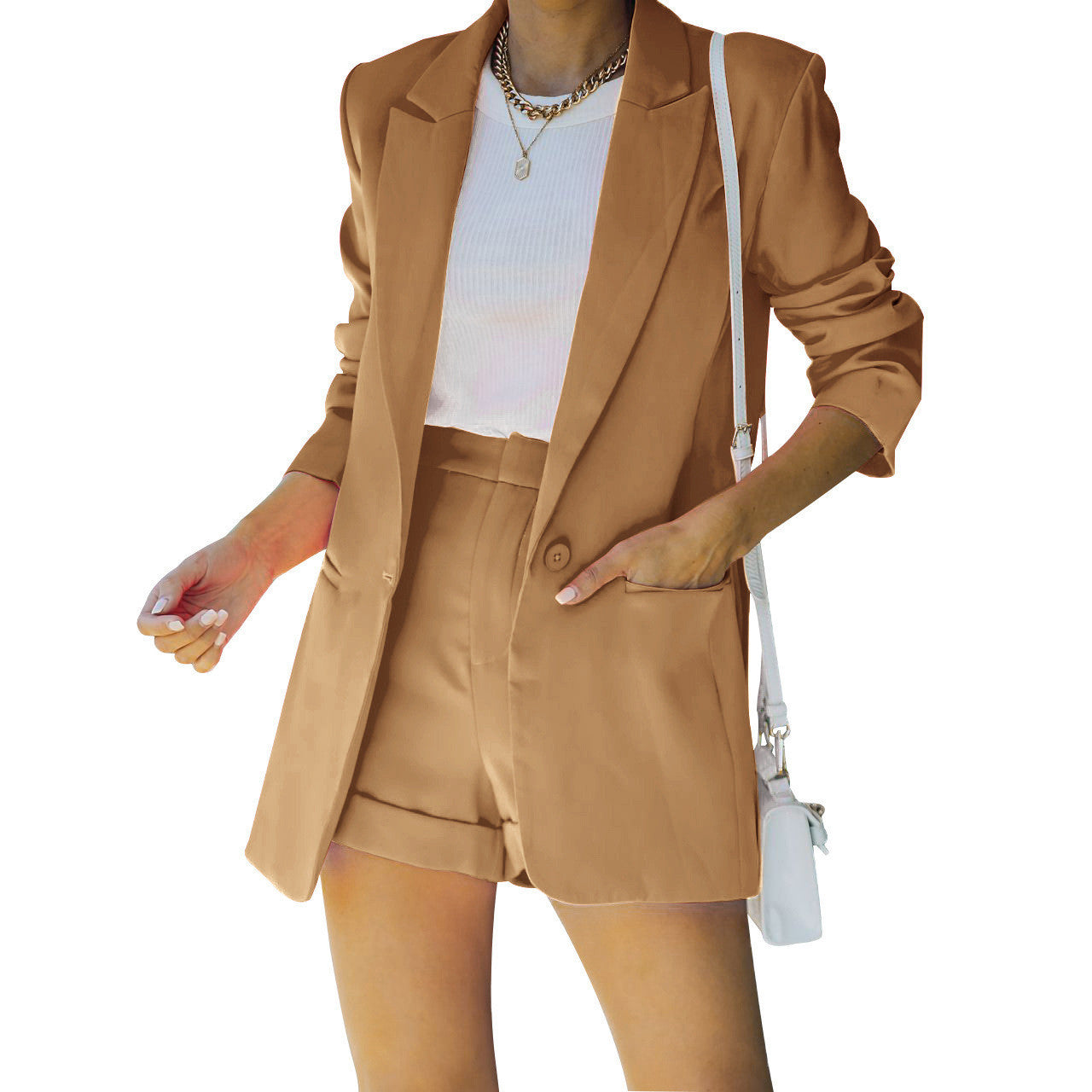 KATRIN - Blazer und shorts set.