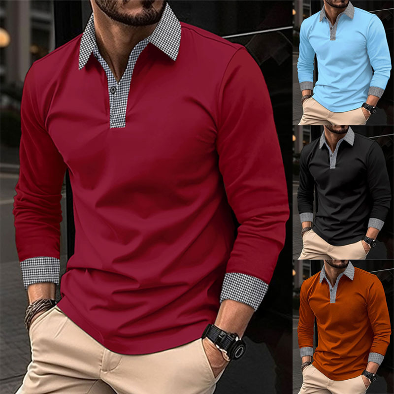 KLAUS LONG-SLEEVE POLO SHIRT CASUAL