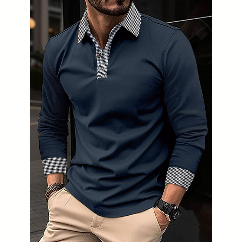KLAUS LONG-SLEEVE POLO SHIRT CASUAL