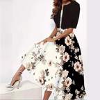 ZOFFIA Hochwertiges Modekleid Zweiteiliges Set | Inna Mode®️