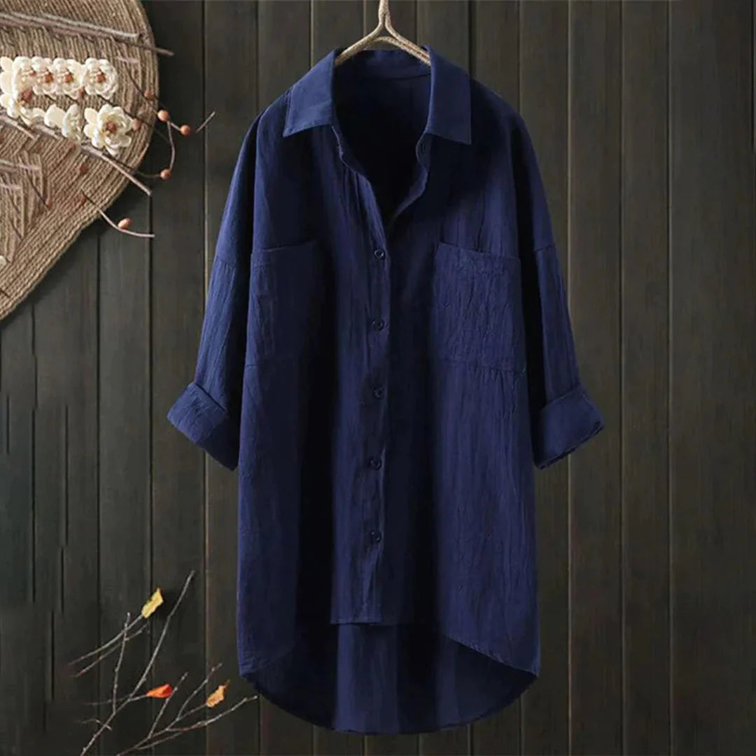 DAPHNE - Bluse mit langen Ärmeln