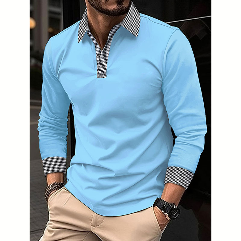 KLAUS LONG-SLEEVE POLO SHIRT CASUAL