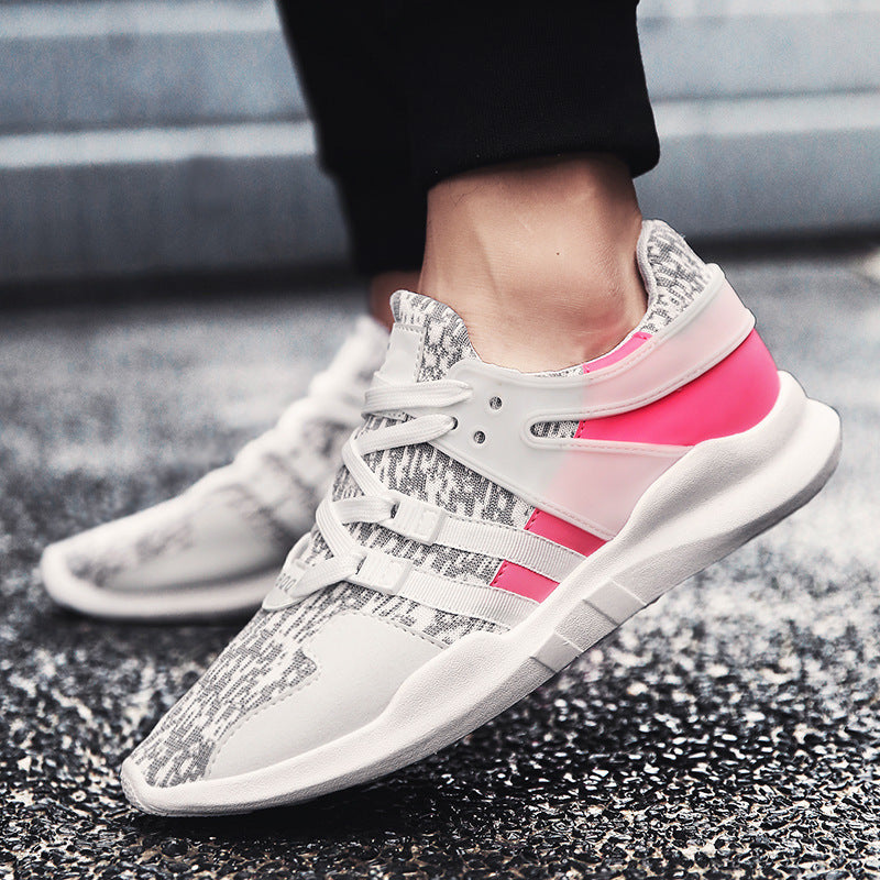 RONNY - Comfortable and casual woven sneakers: Stylish, breathable, color-coordinated