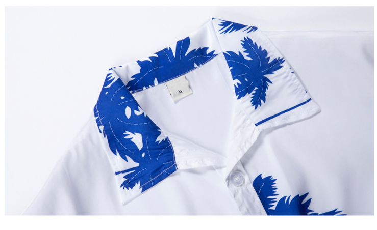 Florian shirt with floral sleeves