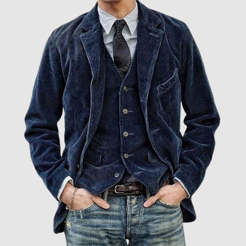 VESTE - Classic corduroy jacket for men 