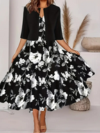 ZOFFIA Hochwertiges Modekleid Zweiteiliges Set | Inna Mode®️