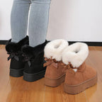 ZAARA - Hohe Winterstiefel mit dicker Sohle