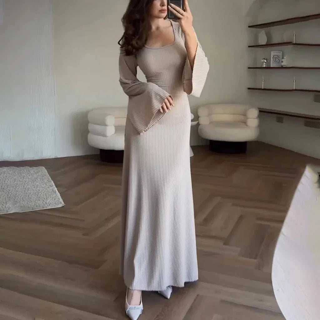 ELENA - Elegantes Strickkleid | Inna Mode®️