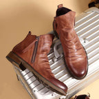 HAYLOM - Stylische Stiefel mit Reißverschluss