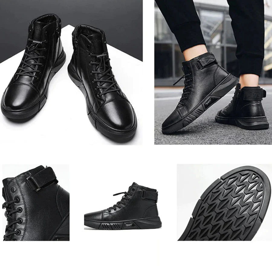 ADELMO - Black warm boots 