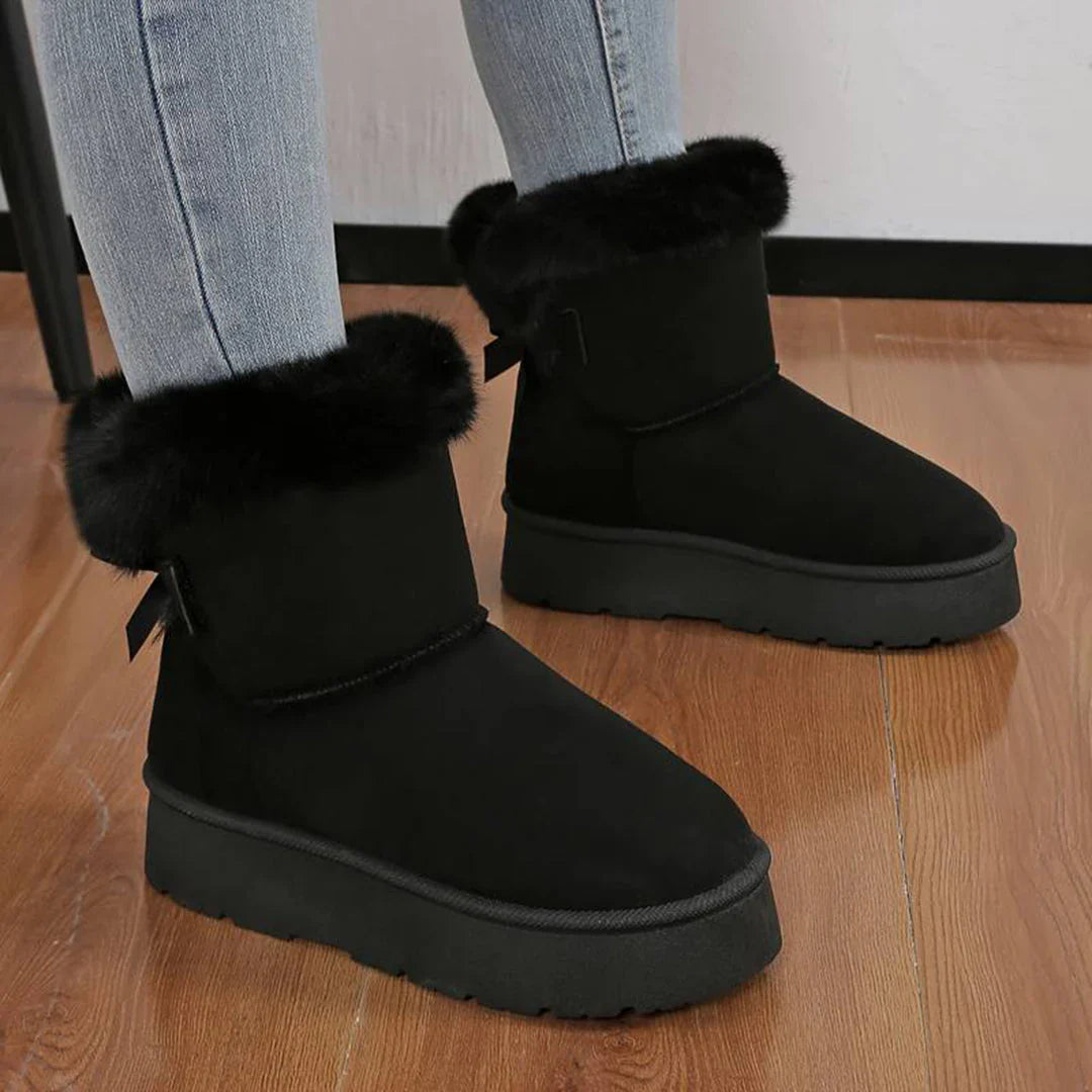 ZAARA - Hohe Winterstiefel mit dicker Sohle