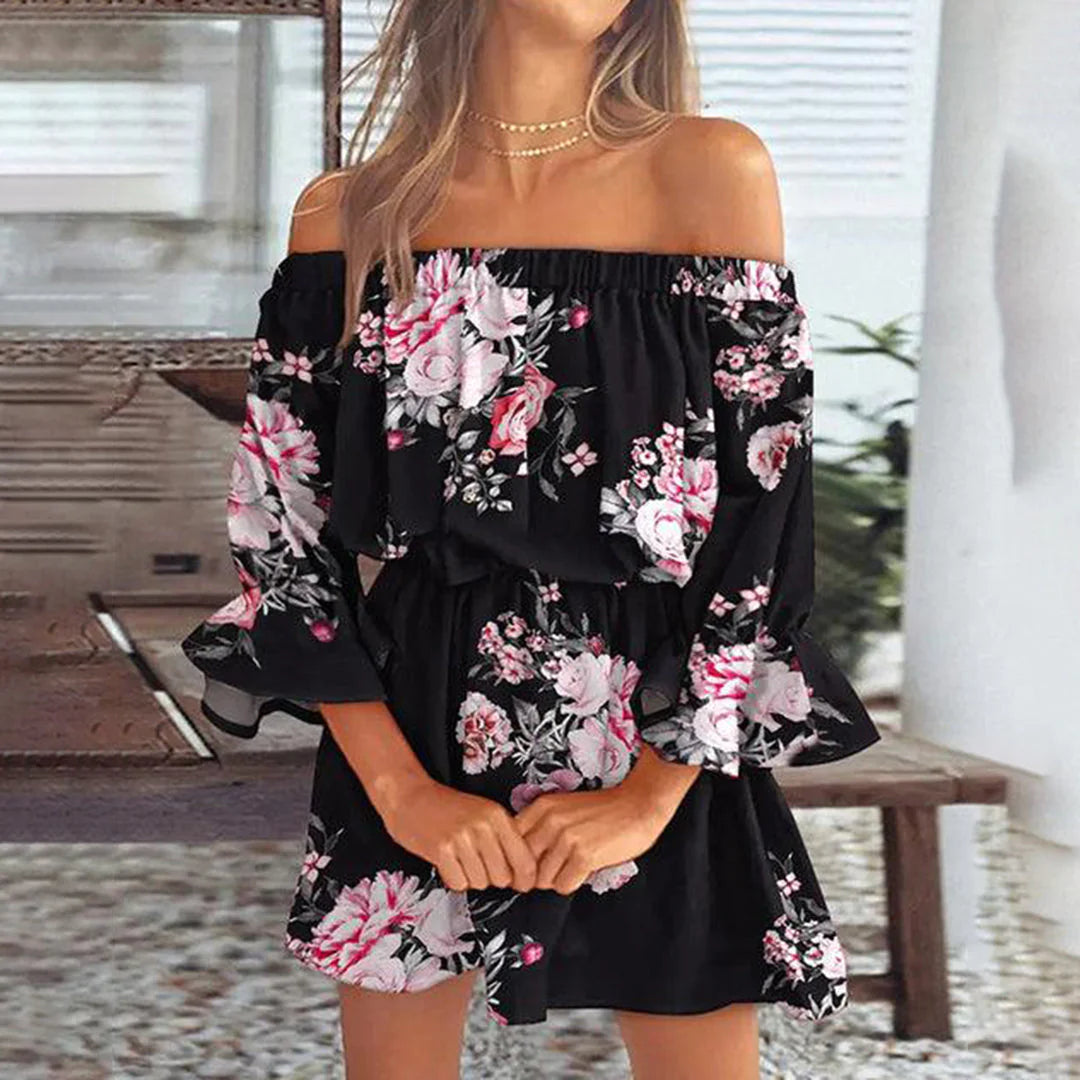 IRCA - Off-the-shoulder summer dress 