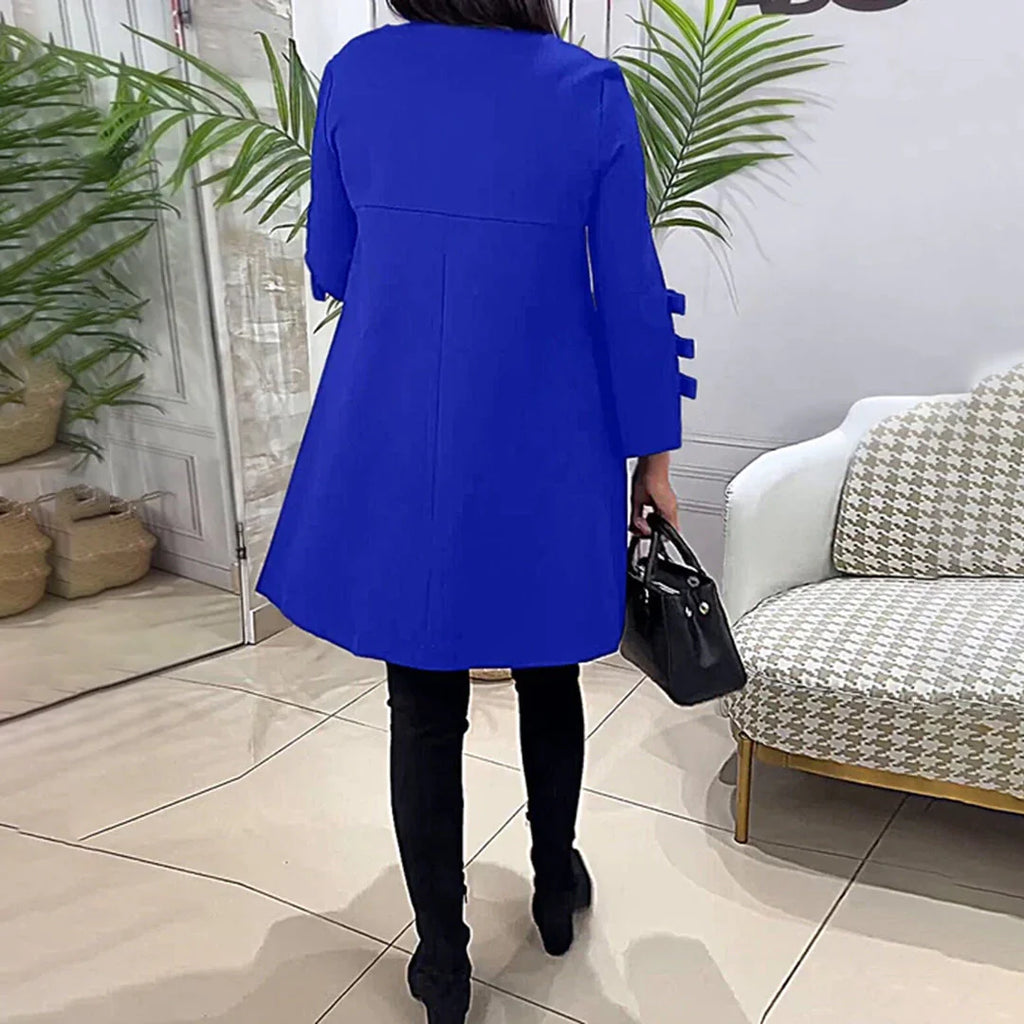 LAURENTIA - Lässiges Kleid mit langen Ärmeln | Inna Mode®️