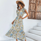 SAAR – Geblümtes Maxikleid