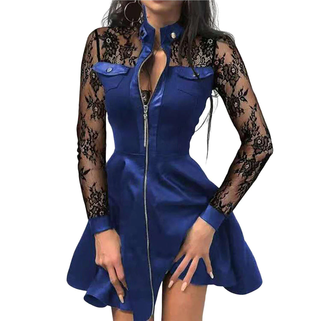PAM - Stylish dress with zipper 