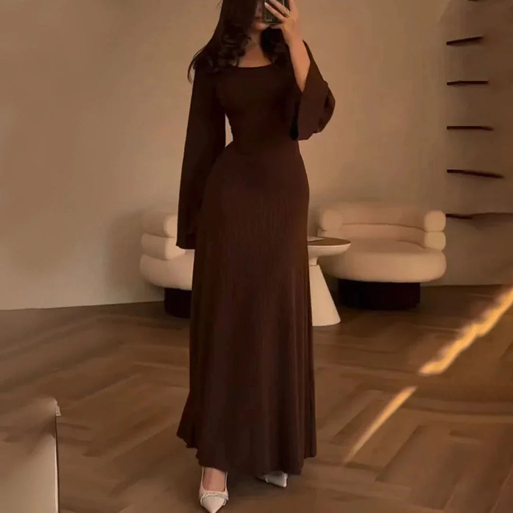 ELENA - Elegantes Strickkleid | Inna Mode®️