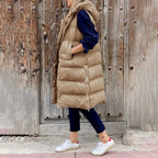 ALIA - Ärmellose warme Jacke