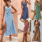 EIRINI - Maxikleid mit schlitz