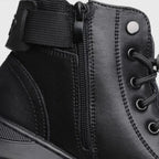 ADELMO - Schwarze warme stiefel