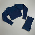 ZARA - Ribbed Yoga Set for Women 