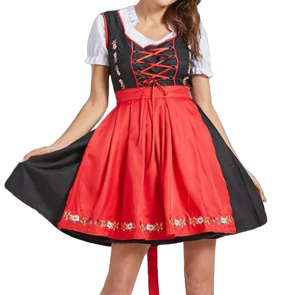 SIA - UNIQUE TRADITIONAL COSTUME FOR WOMEN WITH APRON AND BLOUSE