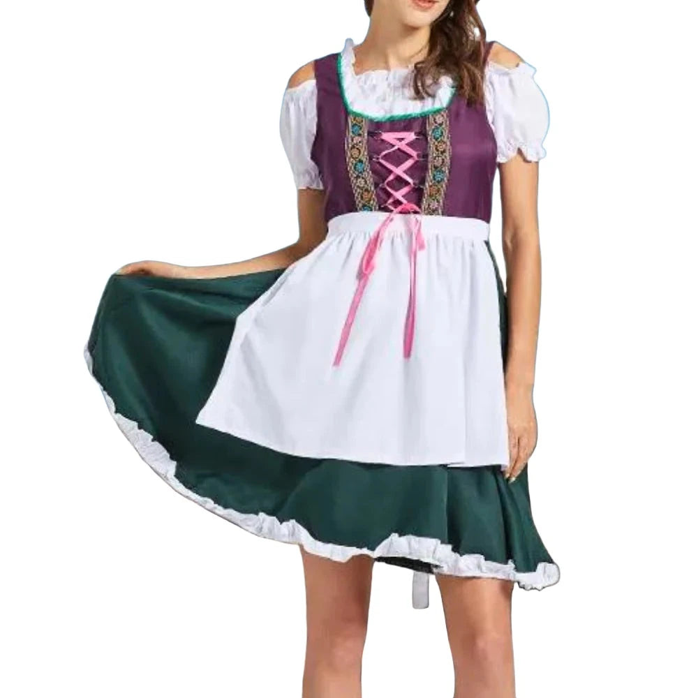 ANNA - EINZIGARTIGE TRACHT FÜR DAMEN MIT SCHÜRZE UND BLUSE | Inna Mode®️