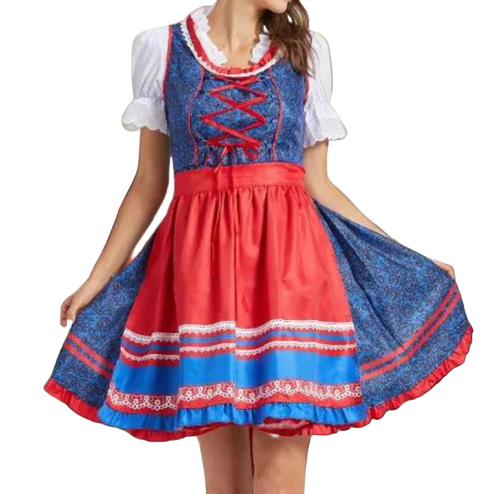 ELLA - UNIQUE TRADITIONAL COSTUME FOR WOMEN WITH APRON AND BLOUSE