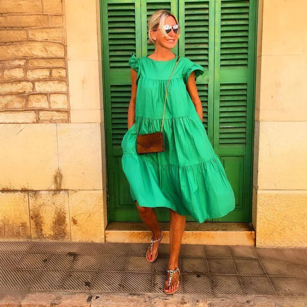 INGRID - Lässiges midikleid | Inna Mode®️