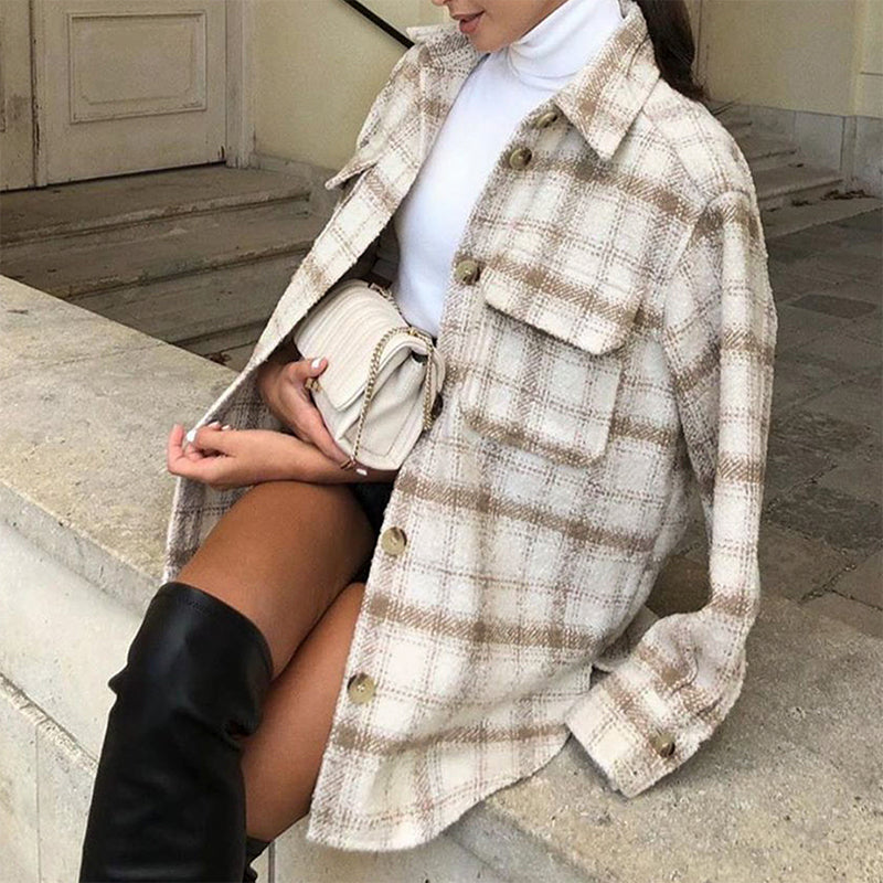 VILMA - Vintage strickjacke