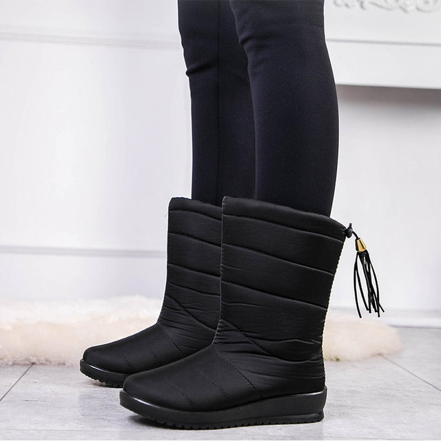 ALISON | warme leichte winterstiefel für damen | Inna Mode®️