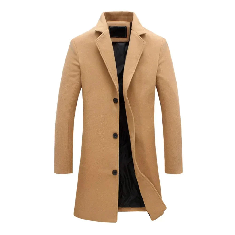 JOSIAH - Long winter jacket for men 