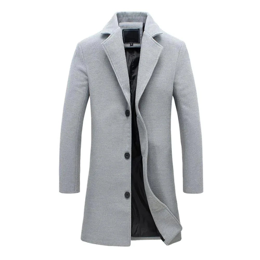 JOSIAH - Long winter jacket for men 