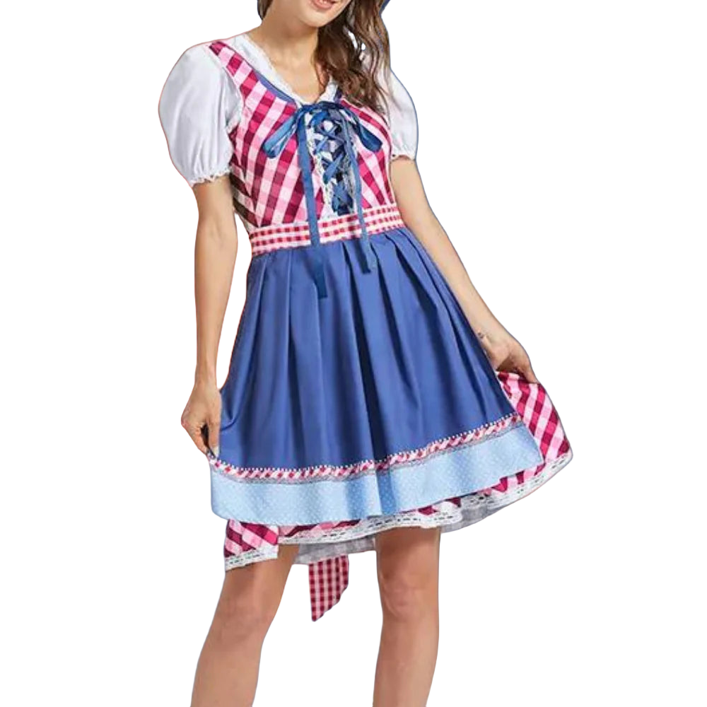 JILL - UNIQUE TRADITIONAL COSTUME FOR WOMEN WITH APRON AND BLOUSE