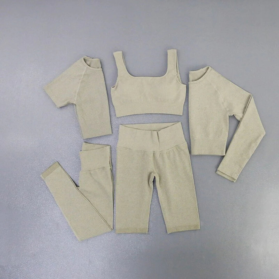 AUDREY - 5-piece yoga set 