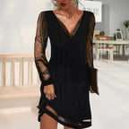 ATHENA - Elegantes kleid mit V-Hals