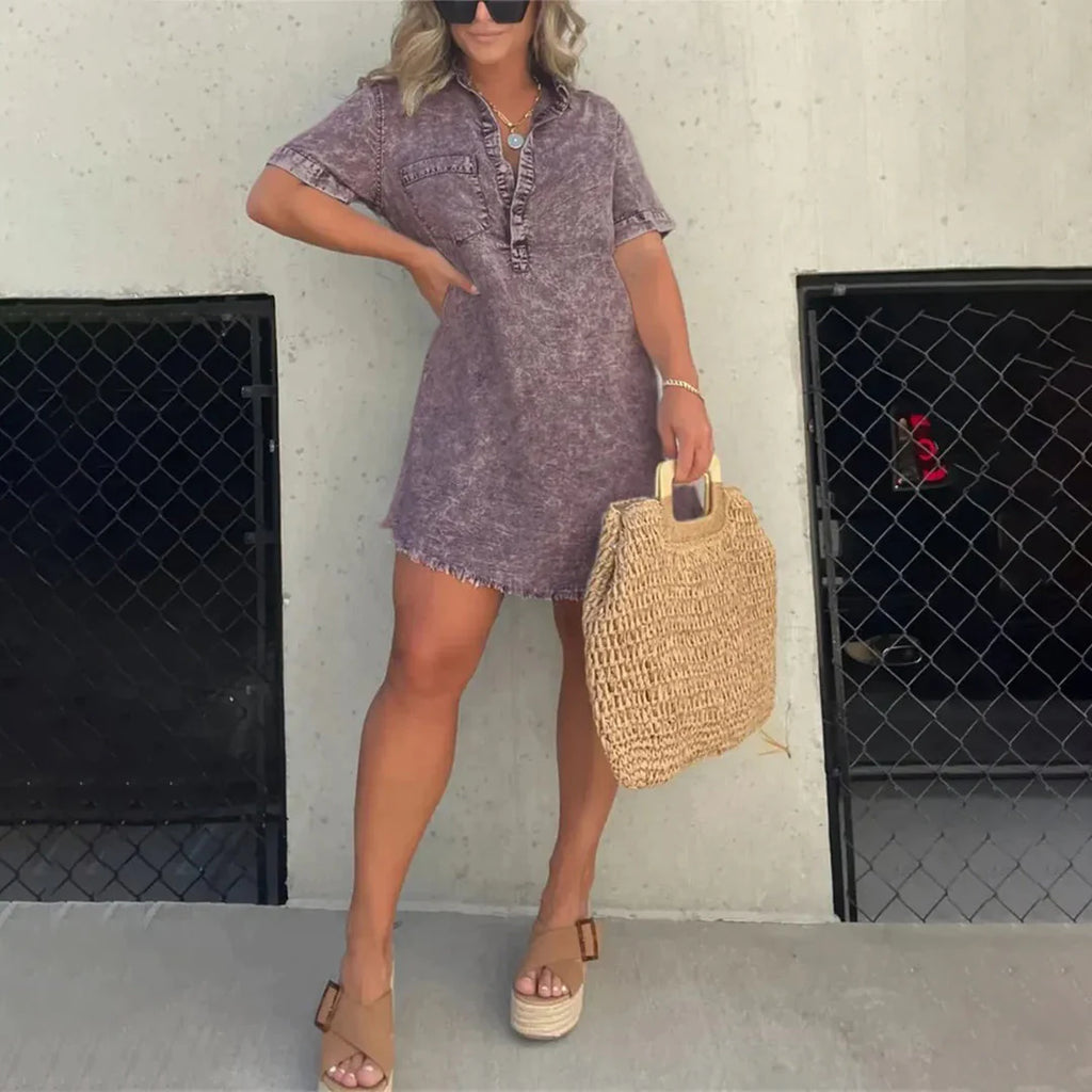 SAMIRA - Bequemes freizeitkleid | Inna Mode®️