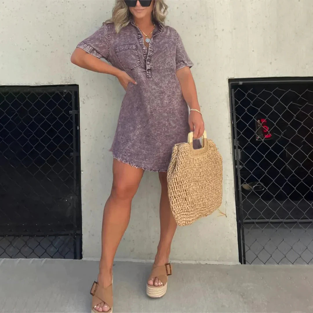 SAMIRA - Bequemes freizeitkleid | Inna Mode®️