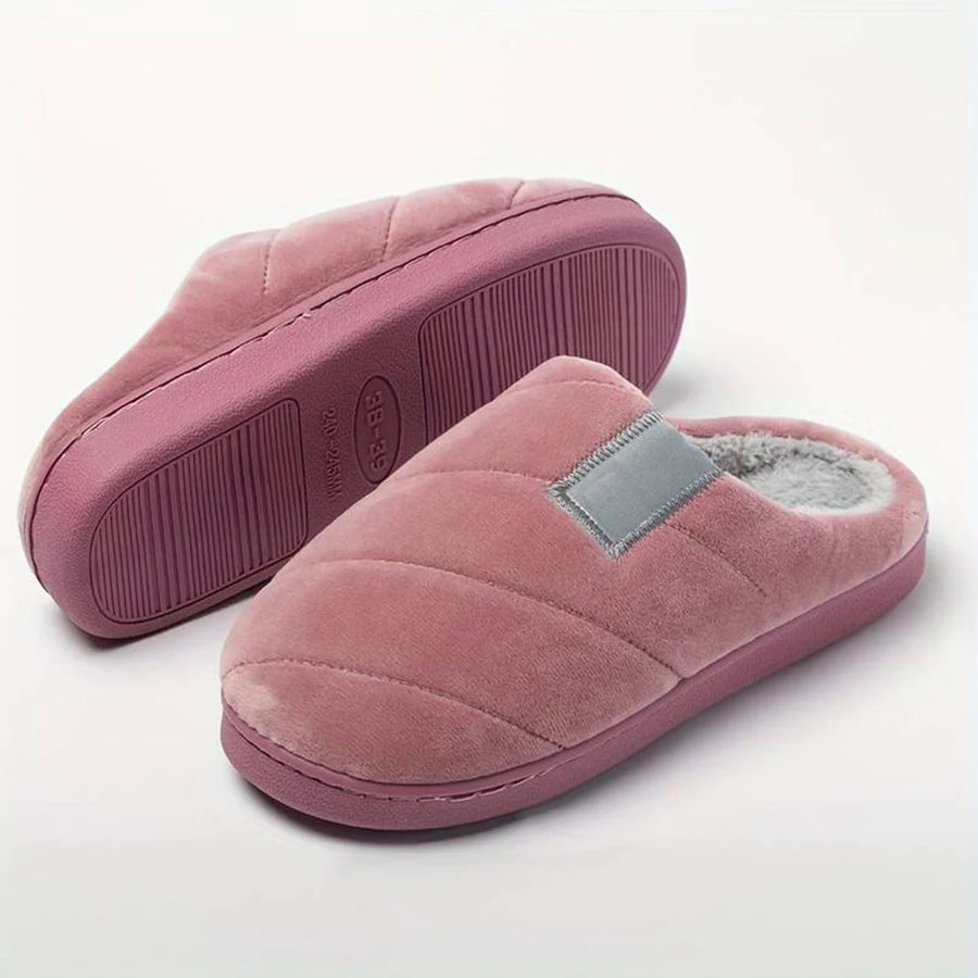 GERALD - Warm men's slippers with a low instep 