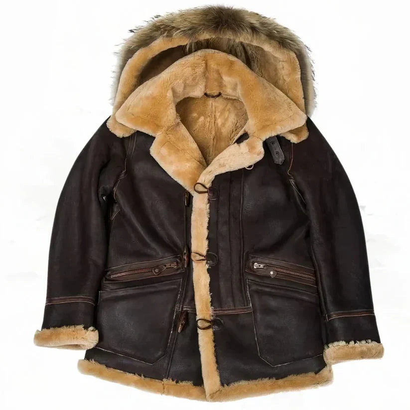 Meino - stylische lederjacke für herren | Inna Mode®️