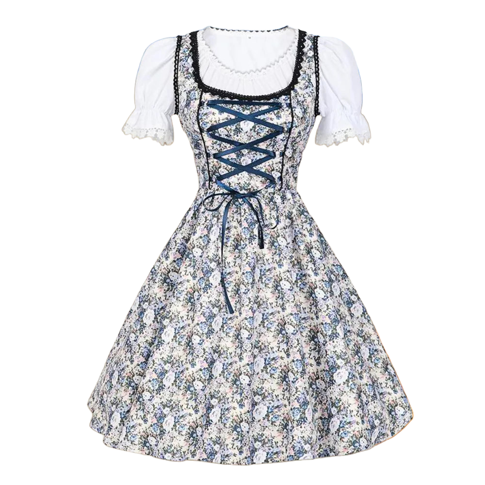 MIA - UNIQUE TRADITIONAL COSTUME FOR WOMEN WITH APRON AND BLOUSE