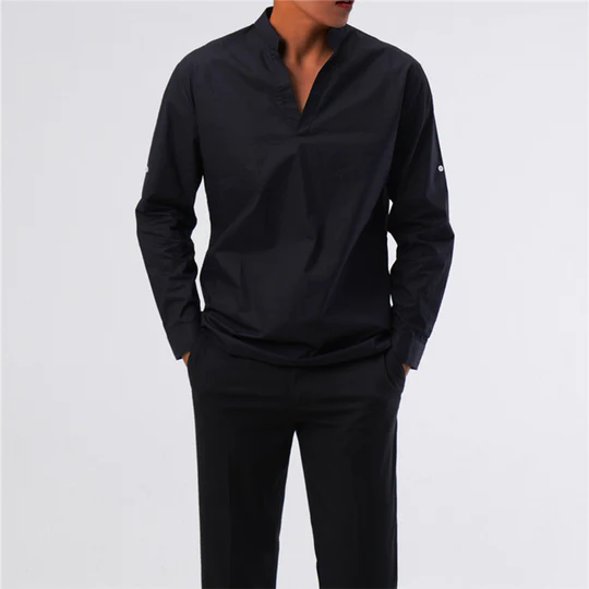 MARLON - Long-sleeved shirt for men 