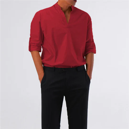 MARLON - Long-sleeved shirt for men 