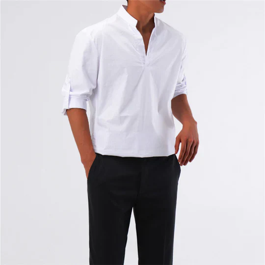 MARLON - Long-sleeved shirt for men 