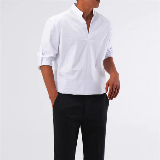 MARLON - Long-sleeved shirt for men 