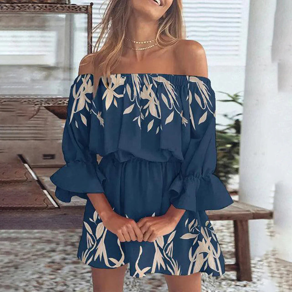 IRCA - Off-the-shoulder summer dress 