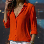 OLIVIA – SATINBLUSE FÜR DAMEN