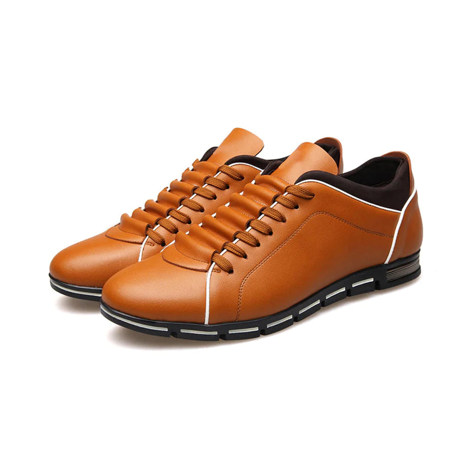 SANJIN - Leather sneakers 