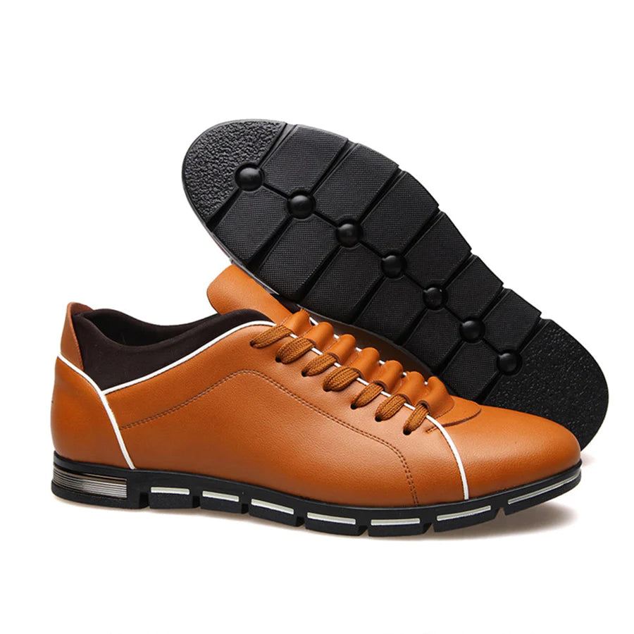 SANJIN - Leather sneakers 